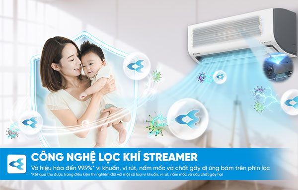 Công nghệ lọc khí Streamer